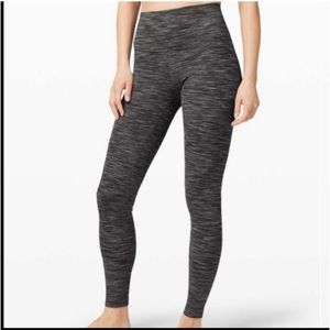 Lululemon align 28" dark carbon ice grey SIZE 8